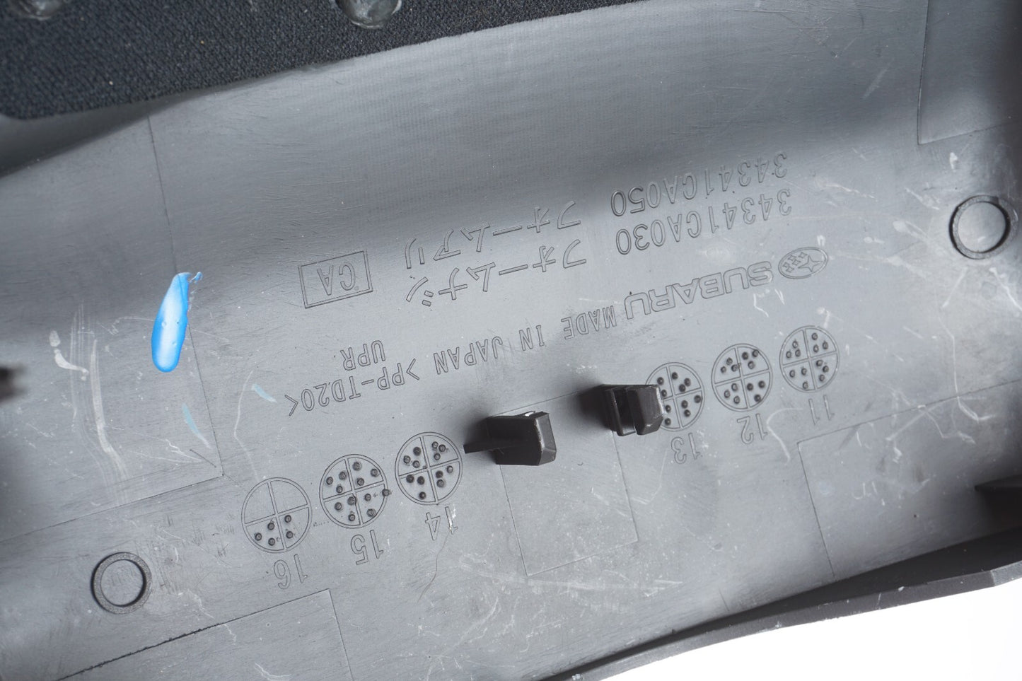 2013 - 2020 Subaru BRZ STEERING COLUMN TRIM UPPER & LOWER OEM