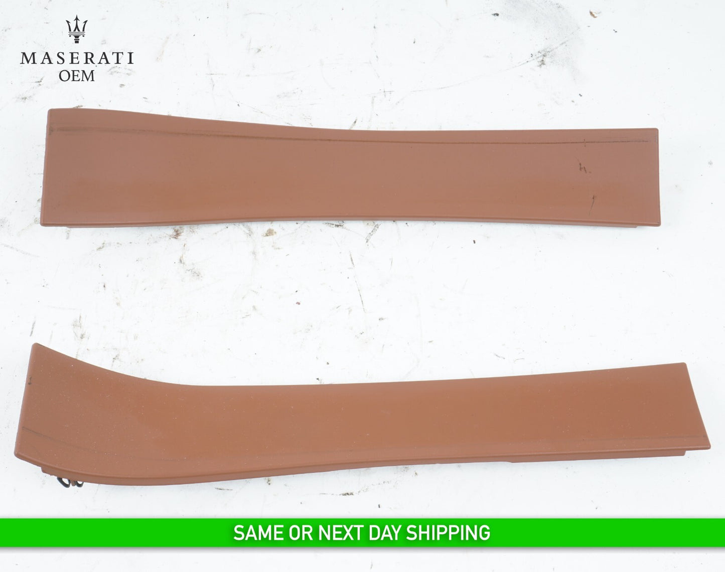 14 - 20 MASERATI QUATTROPORTE A PILLAR MIDDLE COVER TRIM LEFT & RIGHT OEM
