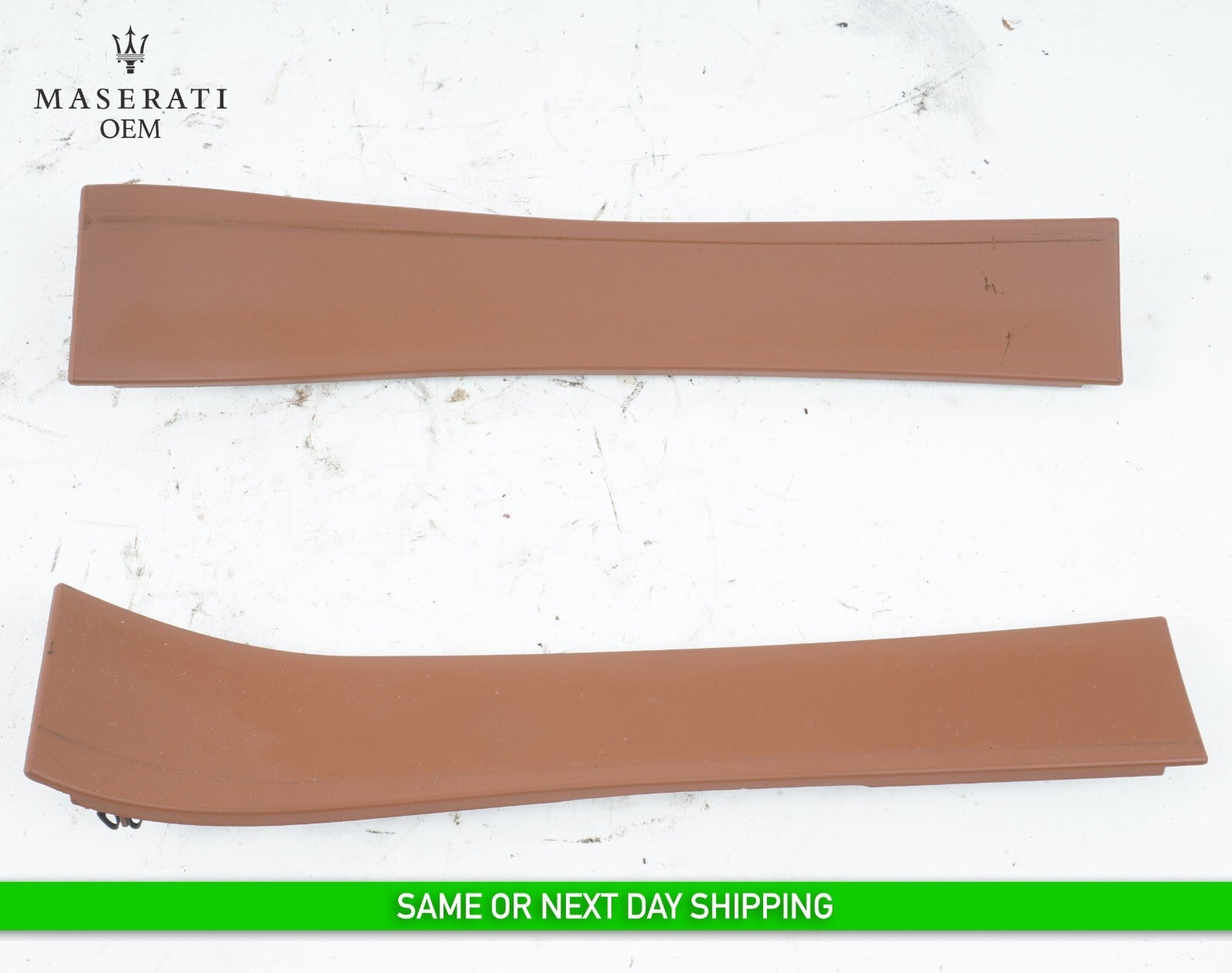 14 - 20 MASERATI QUATTROPORTE A PILLAR MIDDLE COVER TRIM LEFT & RIGHT OEM
