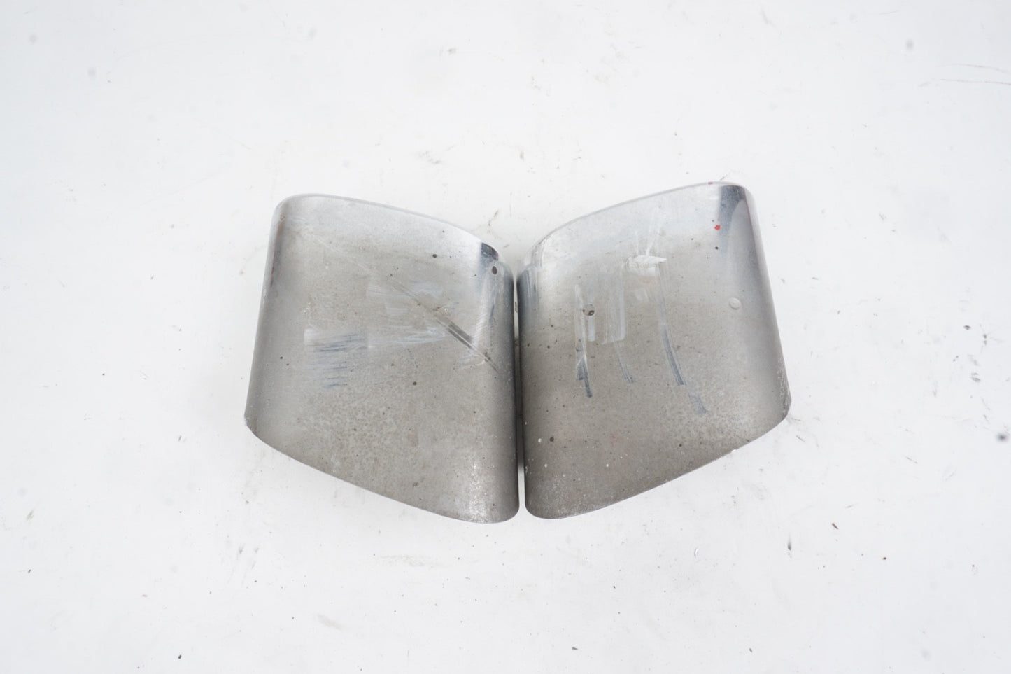 2003 - 2010 Mercedes R230 SL500 exhaust tips, set, left and right OEM