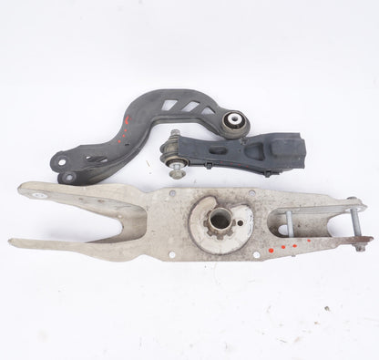 2015 - 2020 MERCEDES GLA250 X156 REAR RIGHT SUSPENSION CONTROL ARM SET OF 3 OEM
