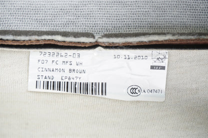2011-2016 BMW 528 535I 550 FRONT LEFT DRIVER SIDE LOWER SEAT CUSHION LEATHER OEM