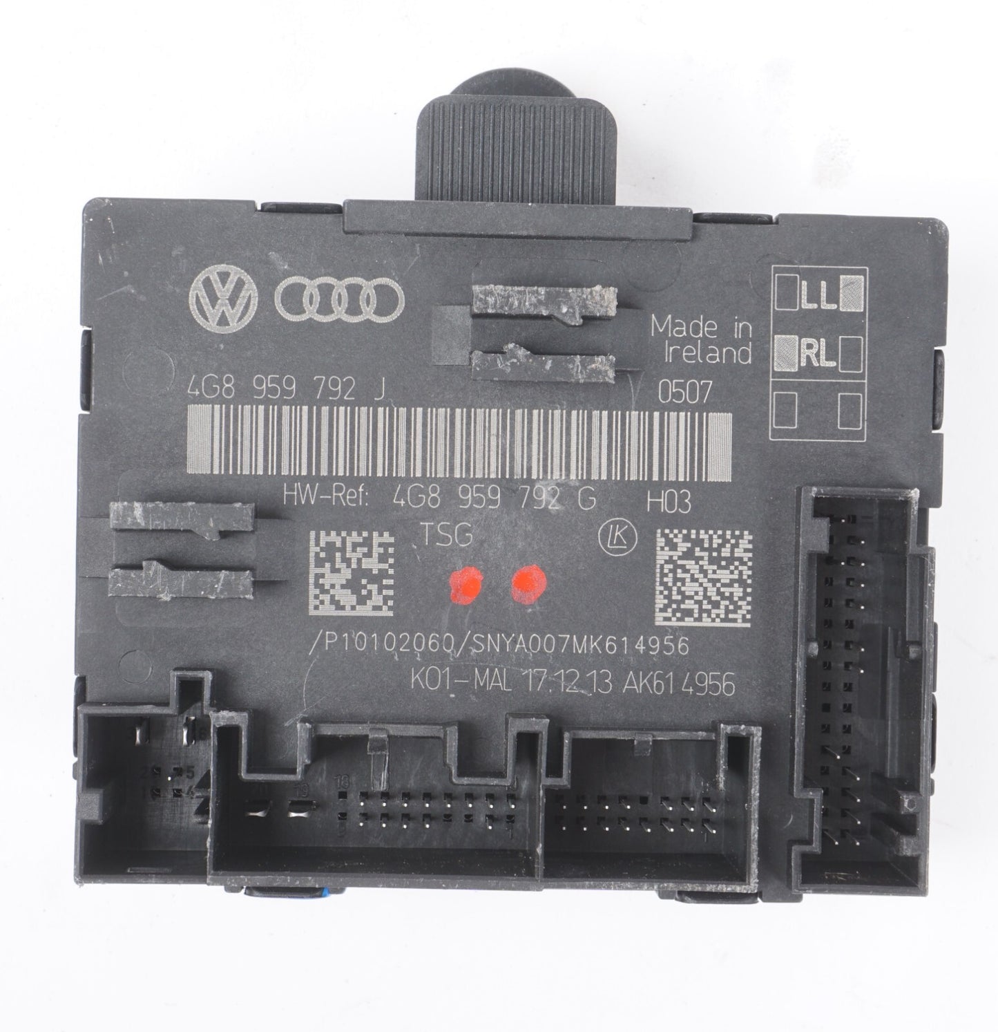 2012 - 2018 AUDI A7 FRONT RIGHT PASSENGER SIDE DOOR CONTROL MODULE UNIT  OEM