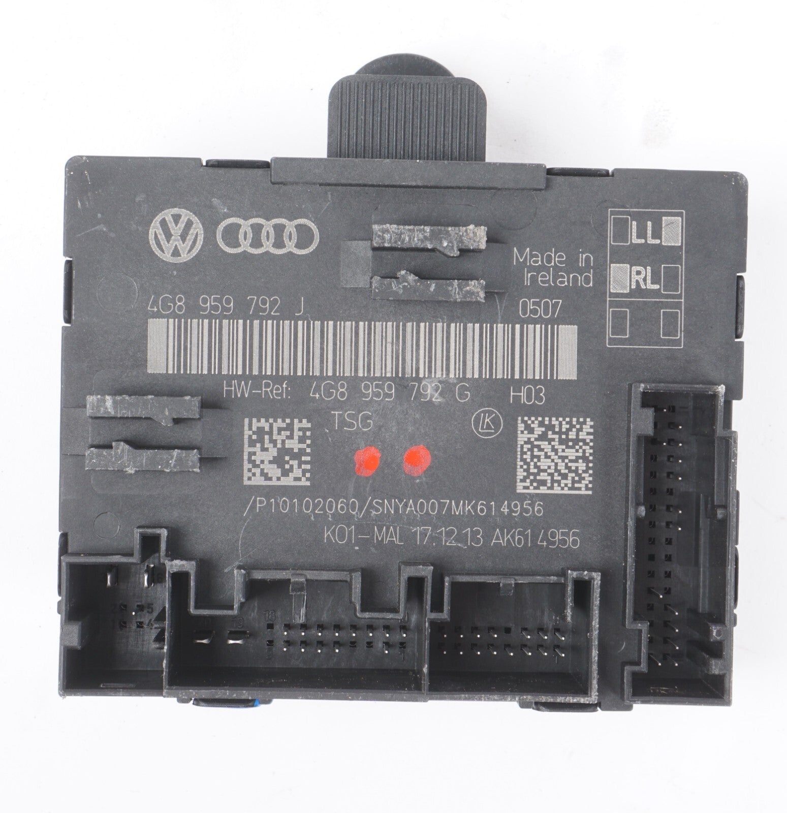 2012 - 2018 AUDI A7 FRONT RIGHT PASSENGER SIDE DOOR CONTROL MODULE UNIT  OEM