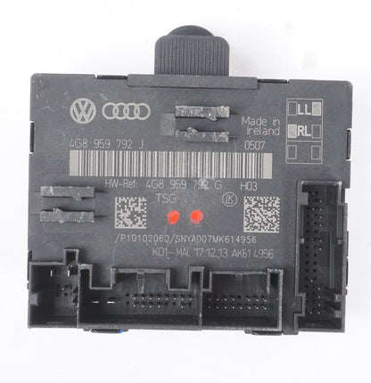 2012 - 2018 AUDI A7 FRONT RIGHT PASSENGER SIDE DOOR CONTROL MODULE UNIT  OEM
