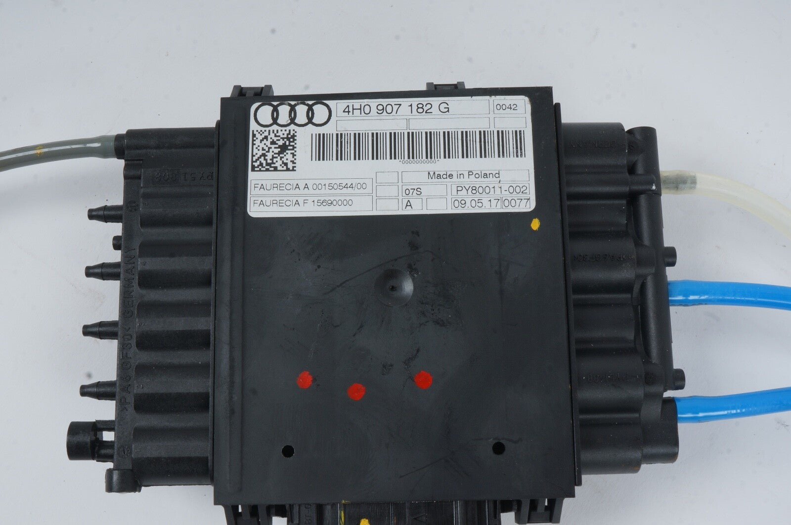 2011-2015 AUDI Front Backrest Seat Lumbar Support Module Unit OEM 4H0907182G