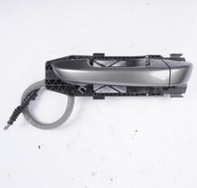 11-18 Porsche Cayenne 958 Rear Left Side Exterior Door Handle OEM GRAY