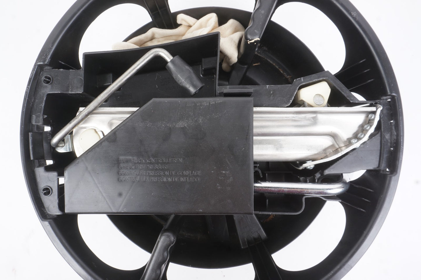 08-14 Mercedes-Benz C300 Emergency Spare Tire Jack Tool Kit A2128980914 OEM