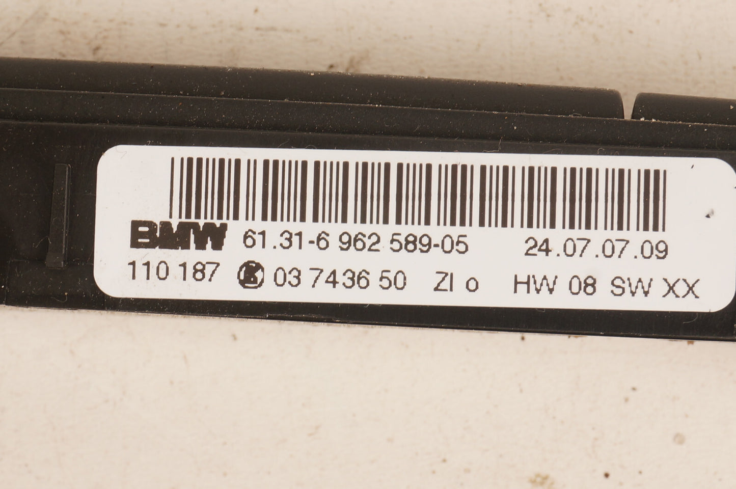 2007-2013 BMW E90 E92 E93 328I 335I DASH HEAT SWITCH PANEL 6962589 OEM