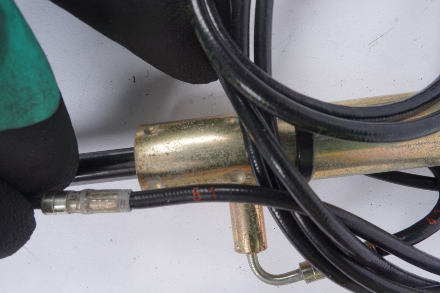 2003-2012 MERCEDES SL500 CONVERTIBLE ROOF HYDRAULIC CYLINDER SHOCK LINE 41 51