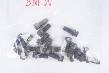 2014-24 BMW 428 435 430 FRONT OR REAR WHEEL RIM LUG NUT BOLT BOLT SET OF 17 OEM