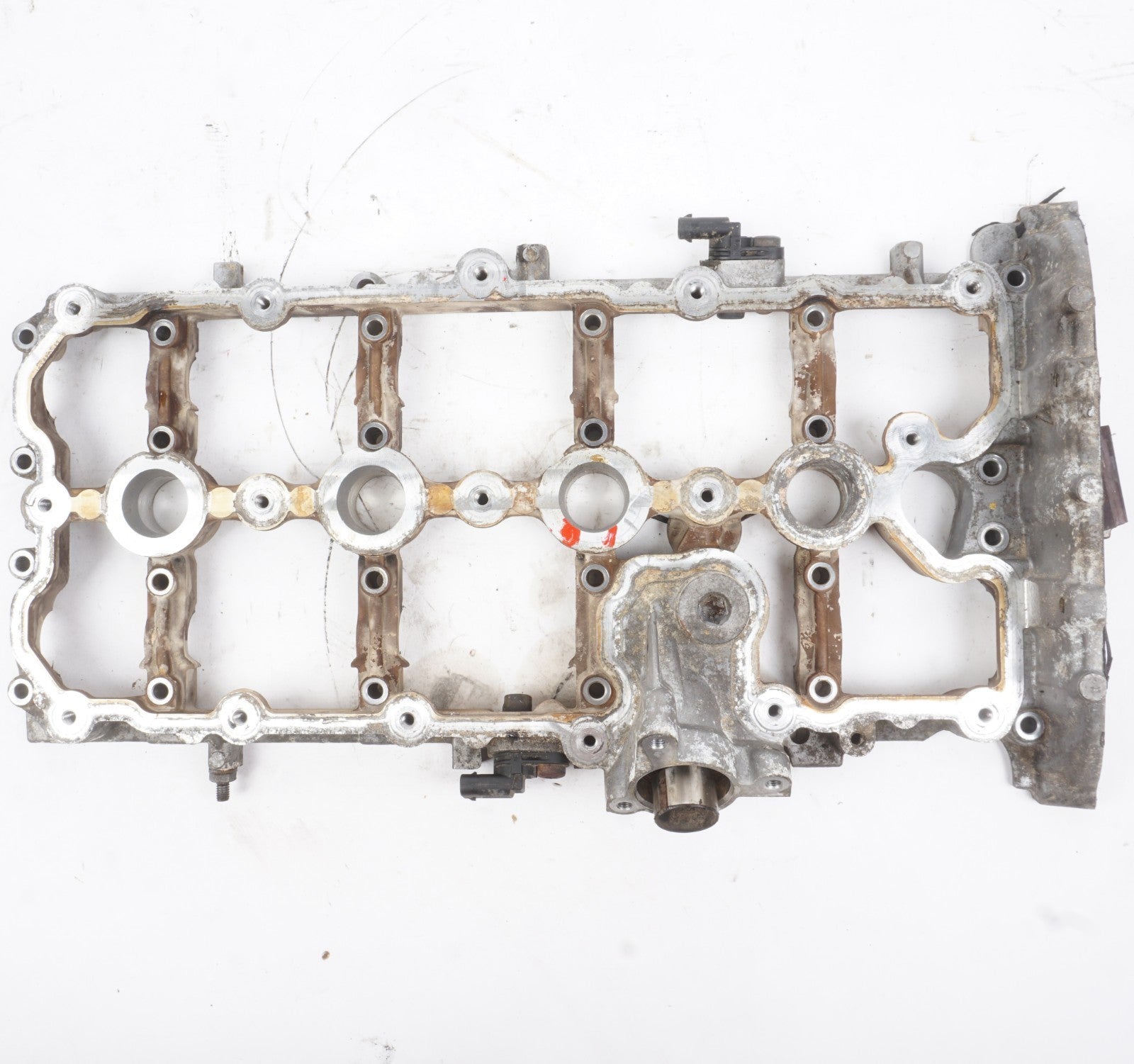 07-09 Audi A6 A8 4.2L Right Passenger Engine Cylinder Head Camshaft Cover OEM