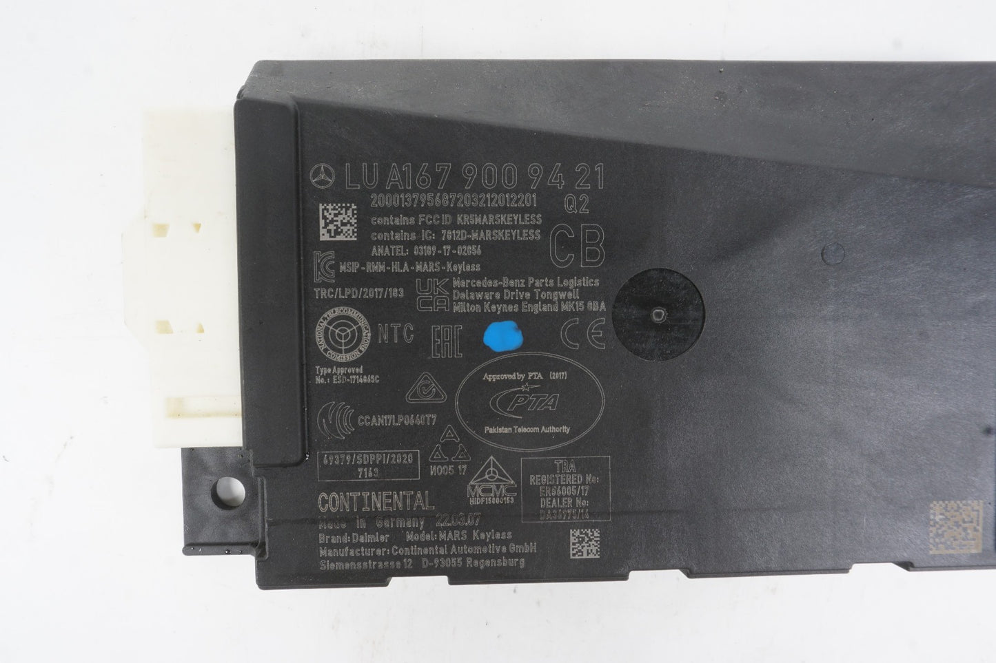 2020 - 2025 Mercedes CLA EQB GLB GLE CENTRAL IGNITION DOOR LOCK CONTROL MODULE