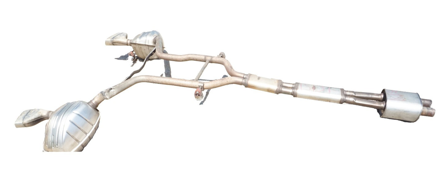 10 - 13 PORSCHE PANAMERA 3.6L EXHAUST PIPE RESINATOR MUFFLER OEM