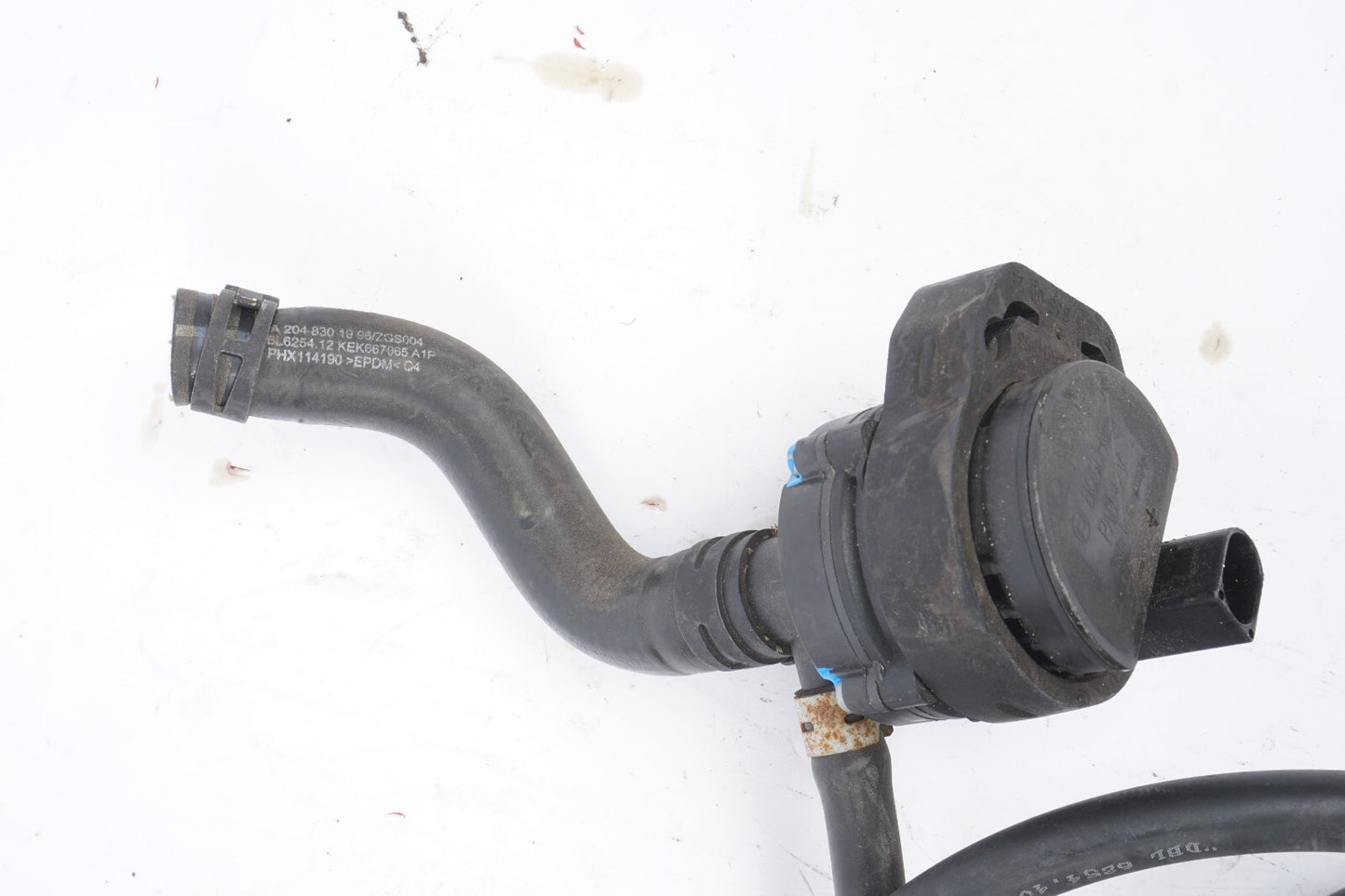 08-14 Mercedes W204 C300 C350 Auxiliary Water Coolant Pump & Hose OEM