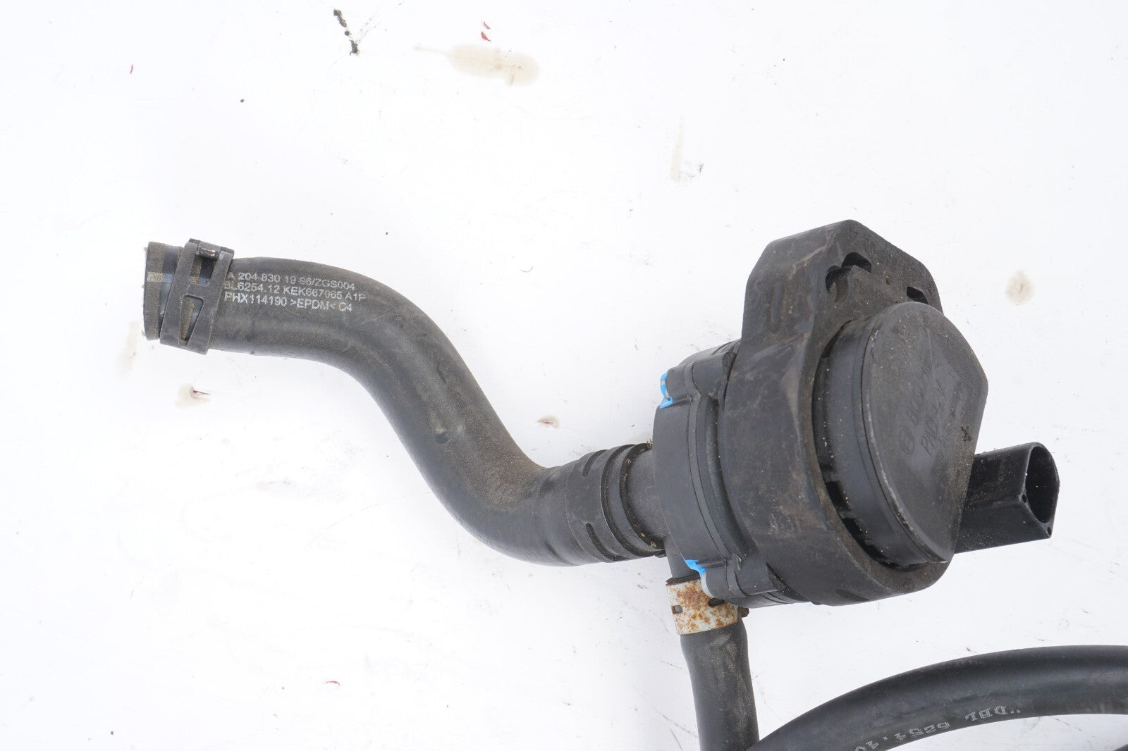 08-14 Mercedes W204 C300 C350 Auxiliary Water Coolant Pump & Hose OEM