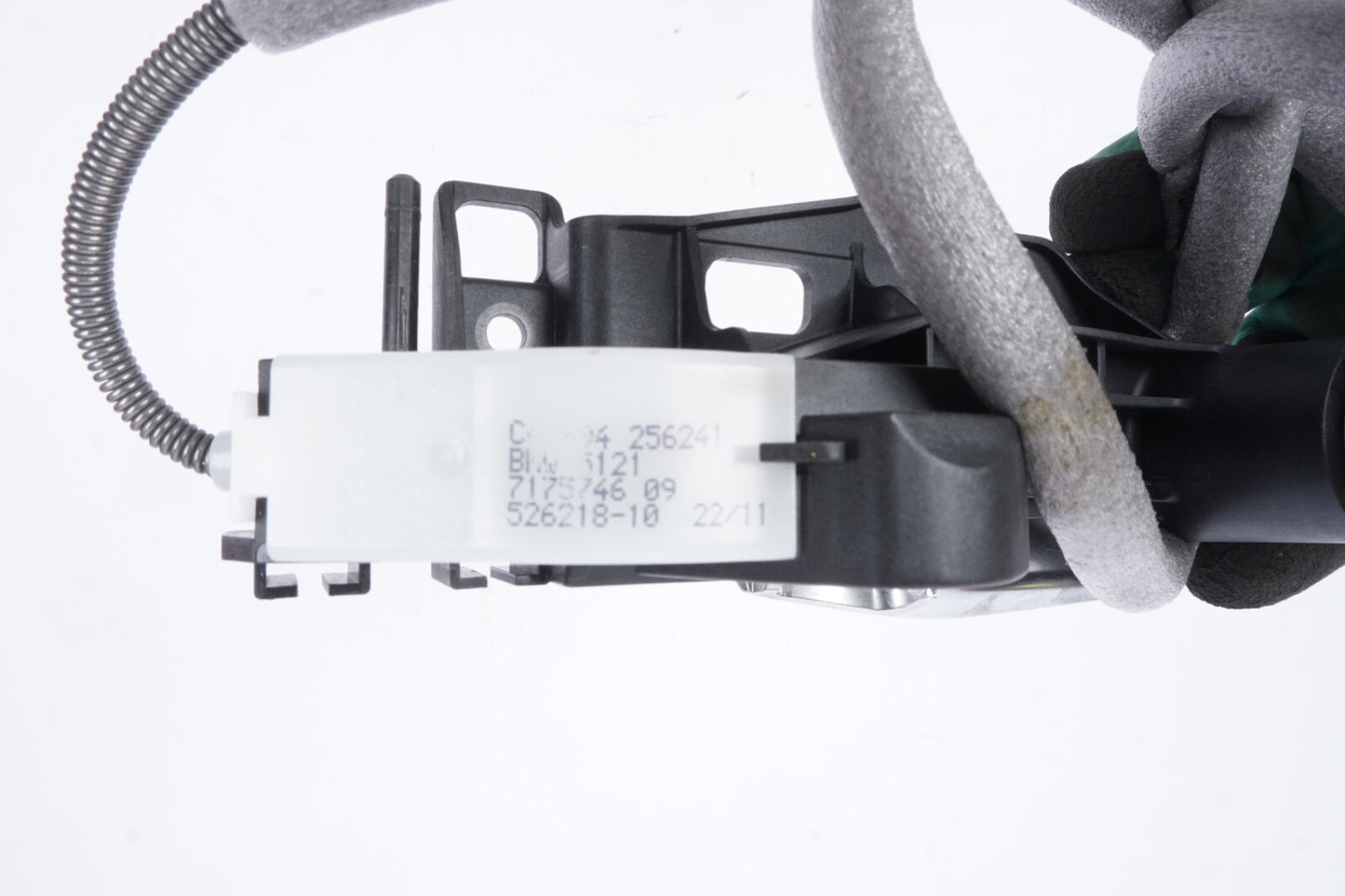 2009-2015 BMW F01 F02 7 SERIES REAR RIGHT SIDE INTERIOR DOOR HANDLE W CABLE OEM