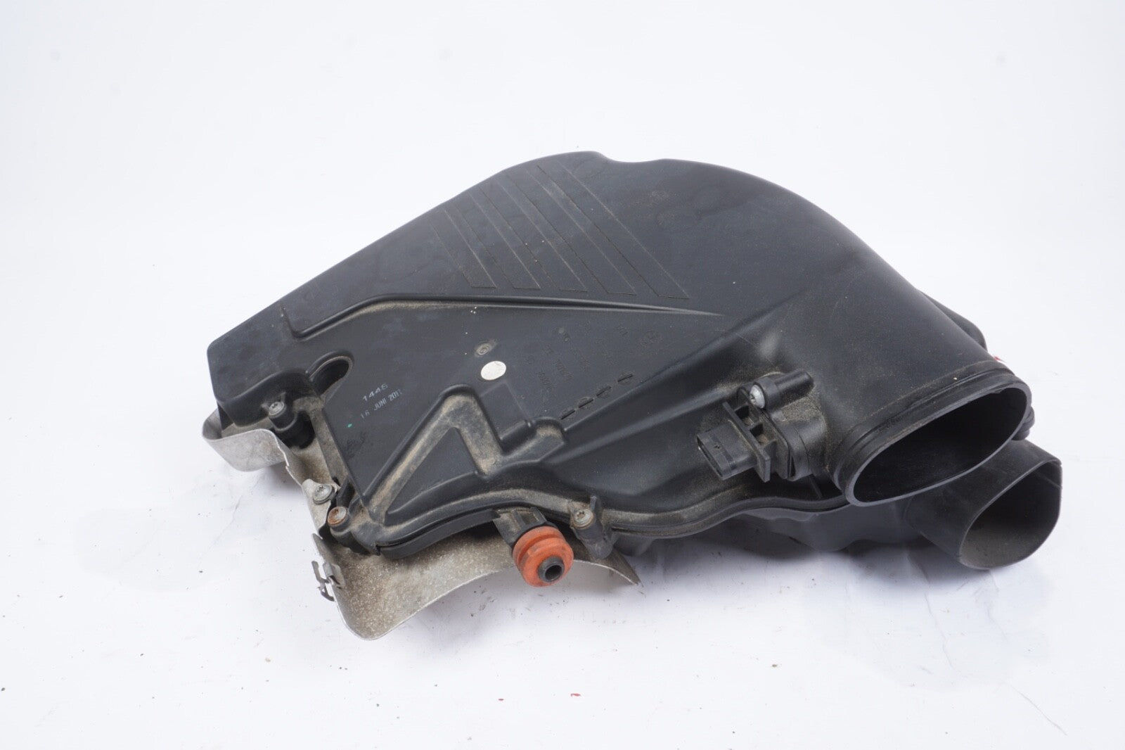 09-12 BMW 750i 4.4L Twin Turbo Left Driver Side Air Box Cleaner 7577467 Oem