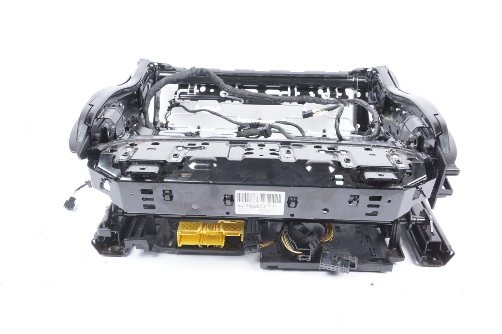 11-15 BMW F10 528i 535 550i FRONT LEFT SIDE SPORT SEAT TRACK FRAME RAIL W/MOTORS