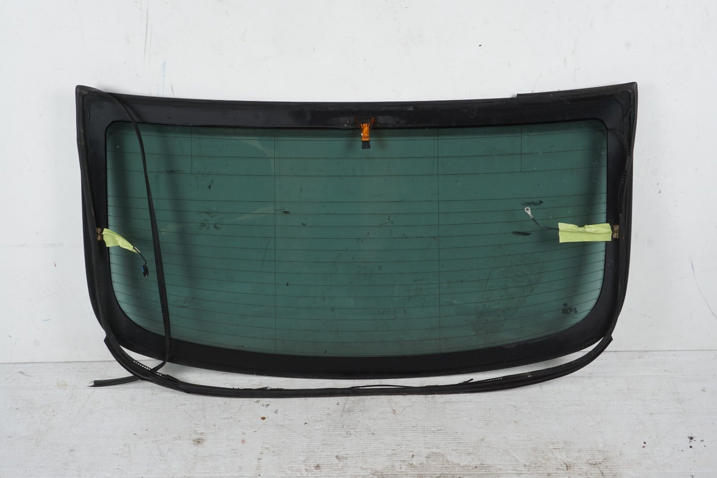 13-18 BMW 650i 640i Grand Coupe Rear Back Window Glass OEM