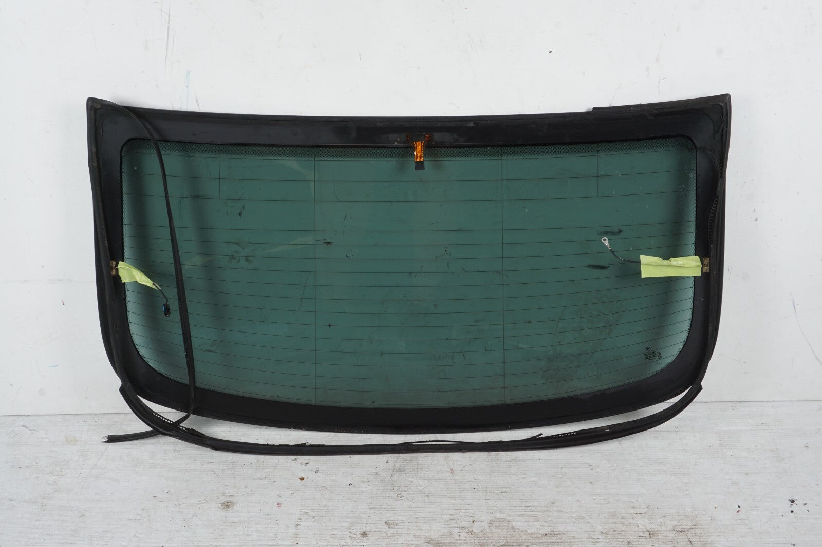 13-18 BMW 650i 640i Grand Coupe Rear Back Window Glass OEM