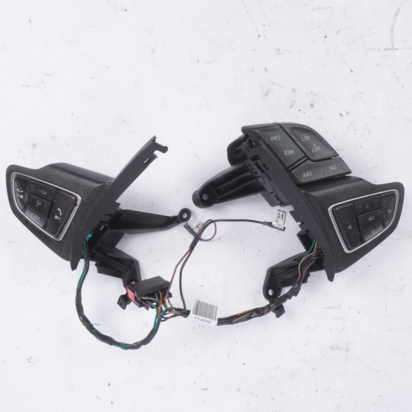 2015-2018 Ford Focus Multifunctional Steering Wheel Control Buttons OEM