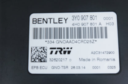 2012 - 2020 BENTLEY MULSANNE PARKING AID PARK ASSIST CONTROL MODULE 4H0907801A