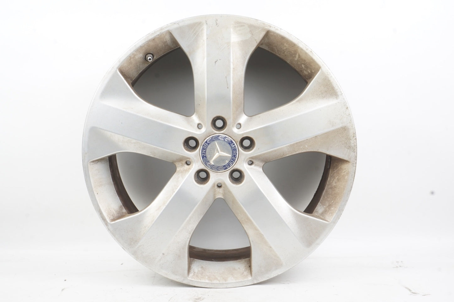 2007-2012 Mercedes GL450 ML350 8X19 Alloy Wheel Rim Silver W/ 5 Spoke 1644015602