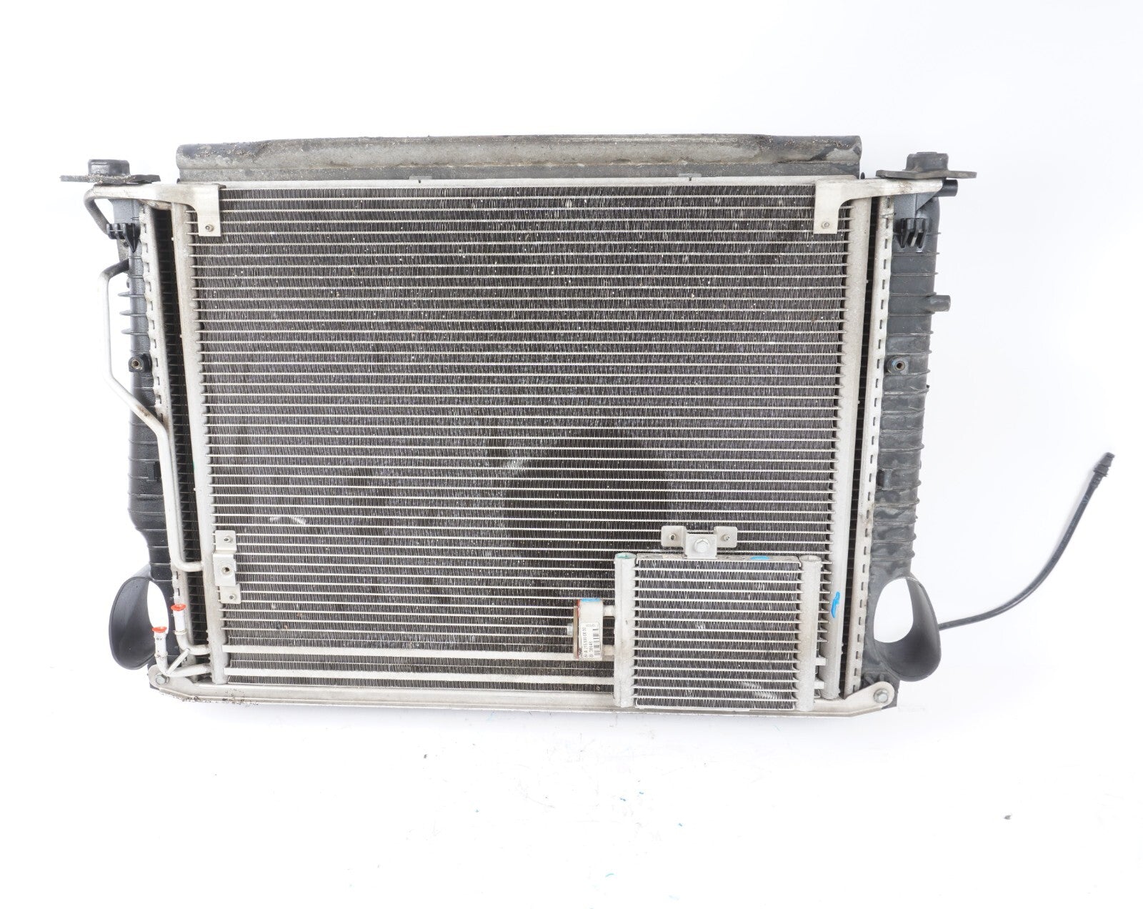 03-06 Mercedes SL500 Cooling Radiator A/C Condensor Oil Cooler OEM