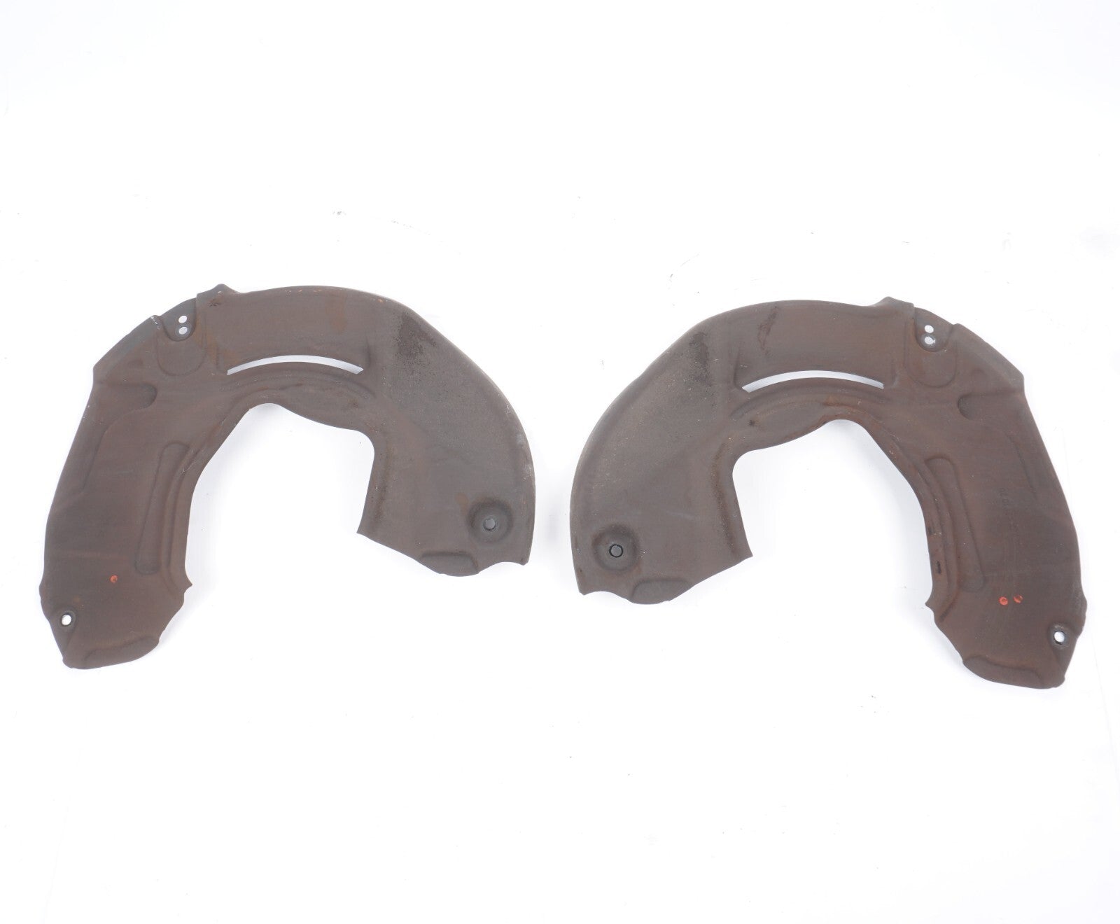 14-20 Mercedes S550 W222 Front Brake Disk Rotor Shield Cover Left & Right OEM