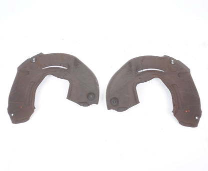 14-20 Mercedes S550 W222 Front Brake Disk Rotor Shield Cover Left & Right OEM