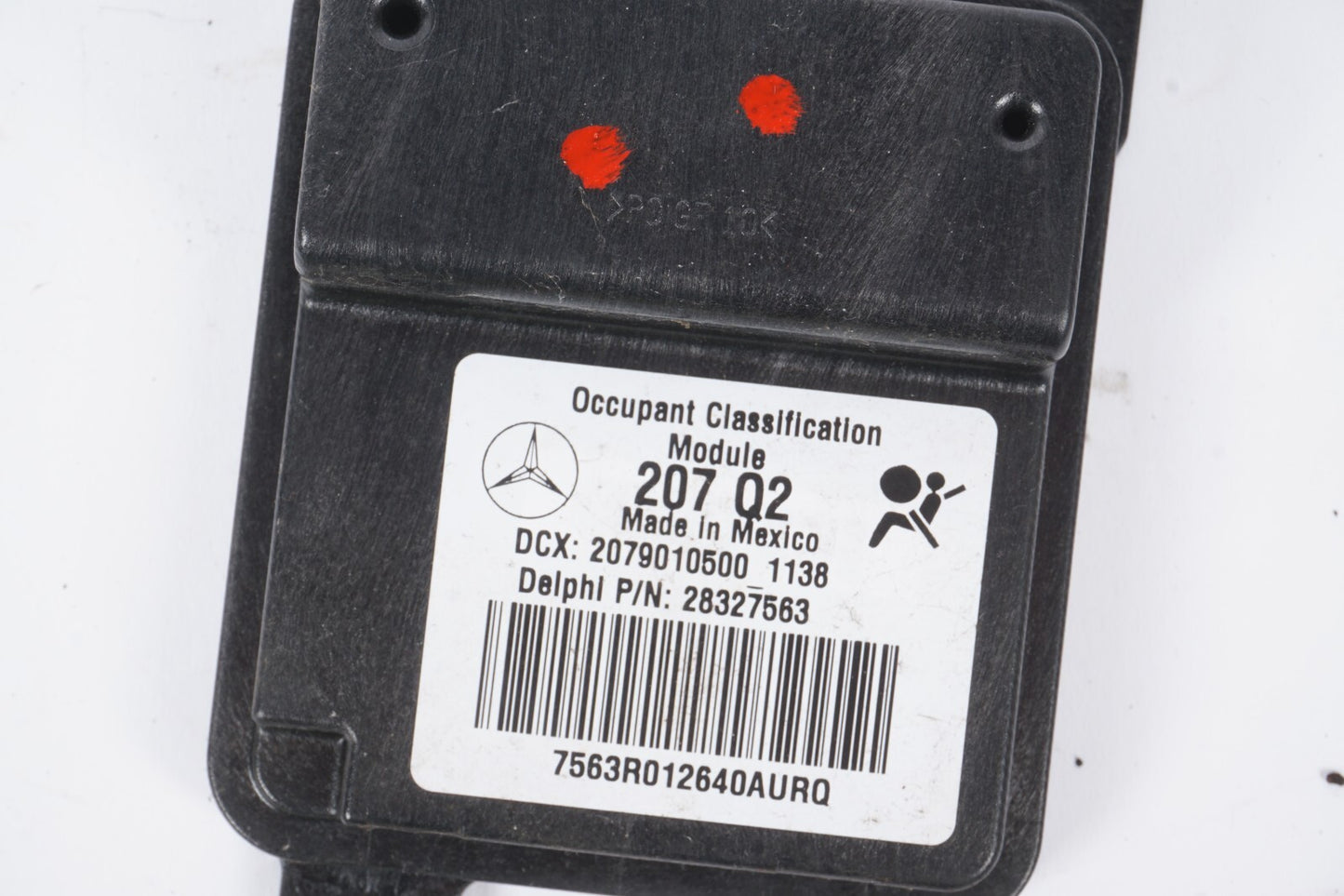 12-14 Mercedes W204 C250 C300 Coupe Seat Occupancy Sensor Module OEM