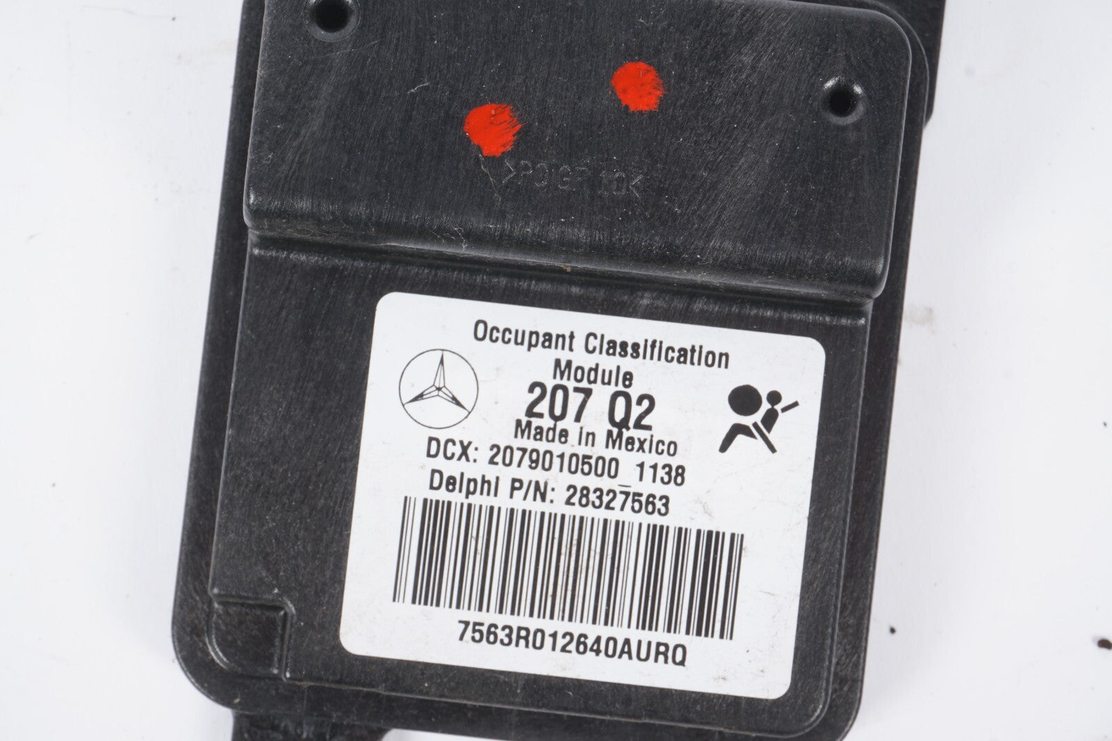 12-14 Mercedes W204 C250 C300 Coupe Seat Occupancy Sensor Module OEM