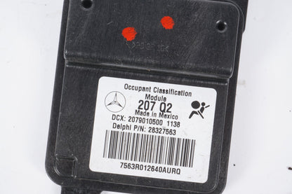 12-14 Mercedes W204 C250 C300 Coupe Seat Occupancy Sensor Module OEM