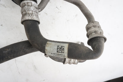 BMW 550 650 Power Steering Hydraulic Pump Flow Line Return Pipe Hose OEM