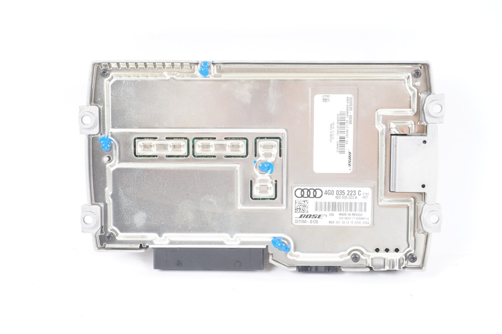 12-17 AUDI A8L A8 AMPLIFIER BOSE 4G0035223C OEM