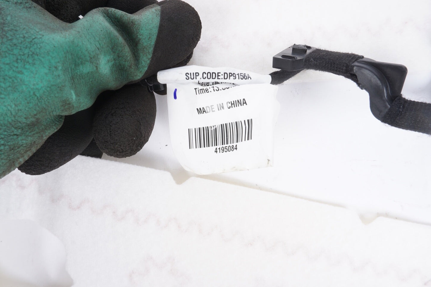 2021 - 2023 Polestar 2 Rear Left Driver Side Seat Mat & Wire Harness OEM