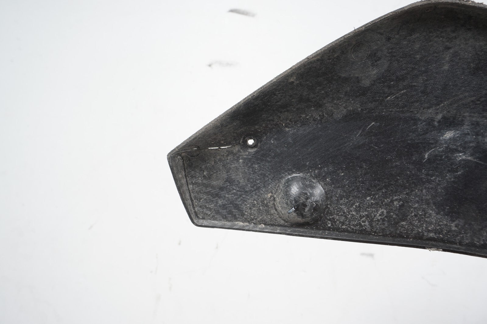 2011-2013 BMW 550i F10 Rear Bumper Lower Valance Spoiler Carbon OEM
