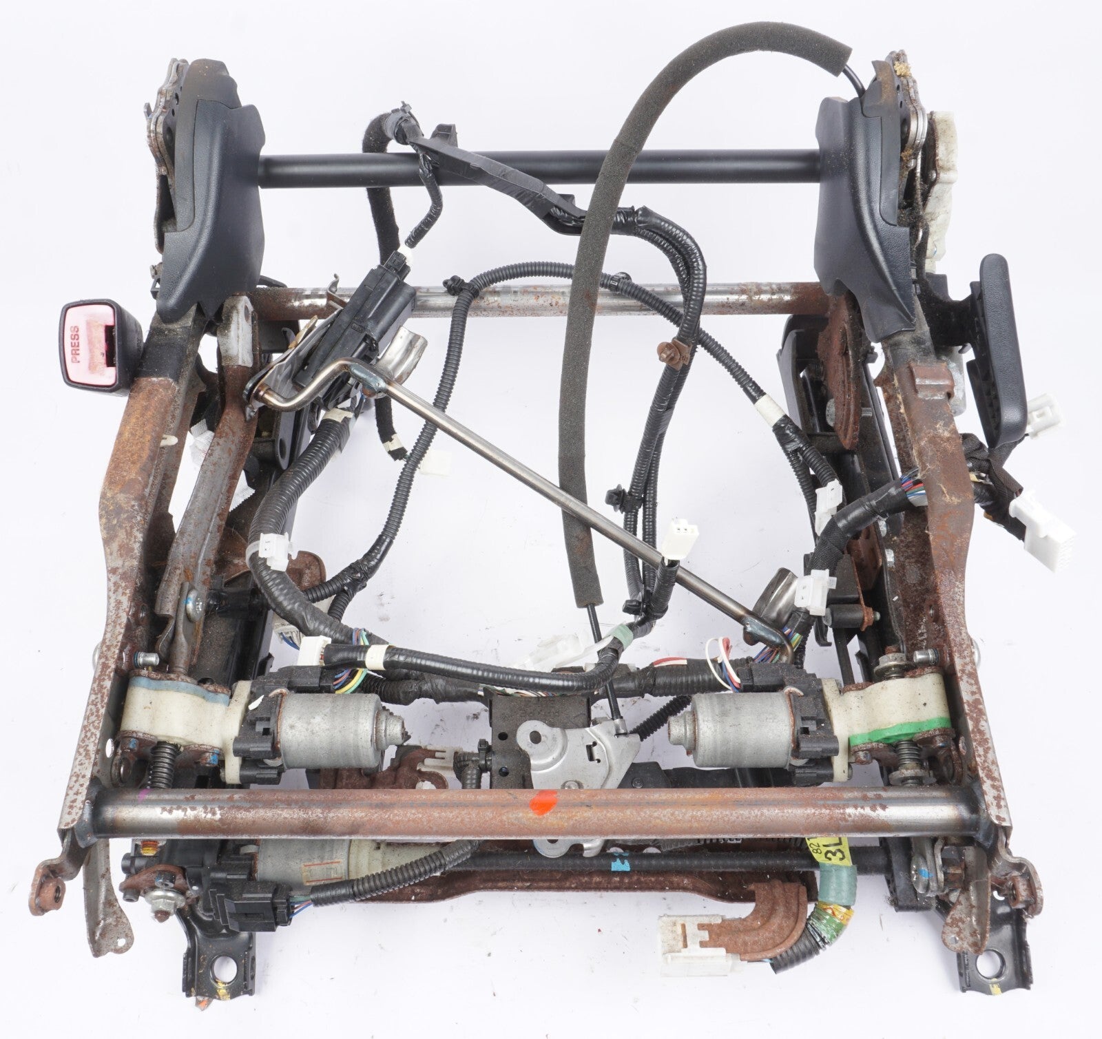10-15 Lexus IS250 IS350 Convertible Front Left Driver Seat Track Rail & Motors