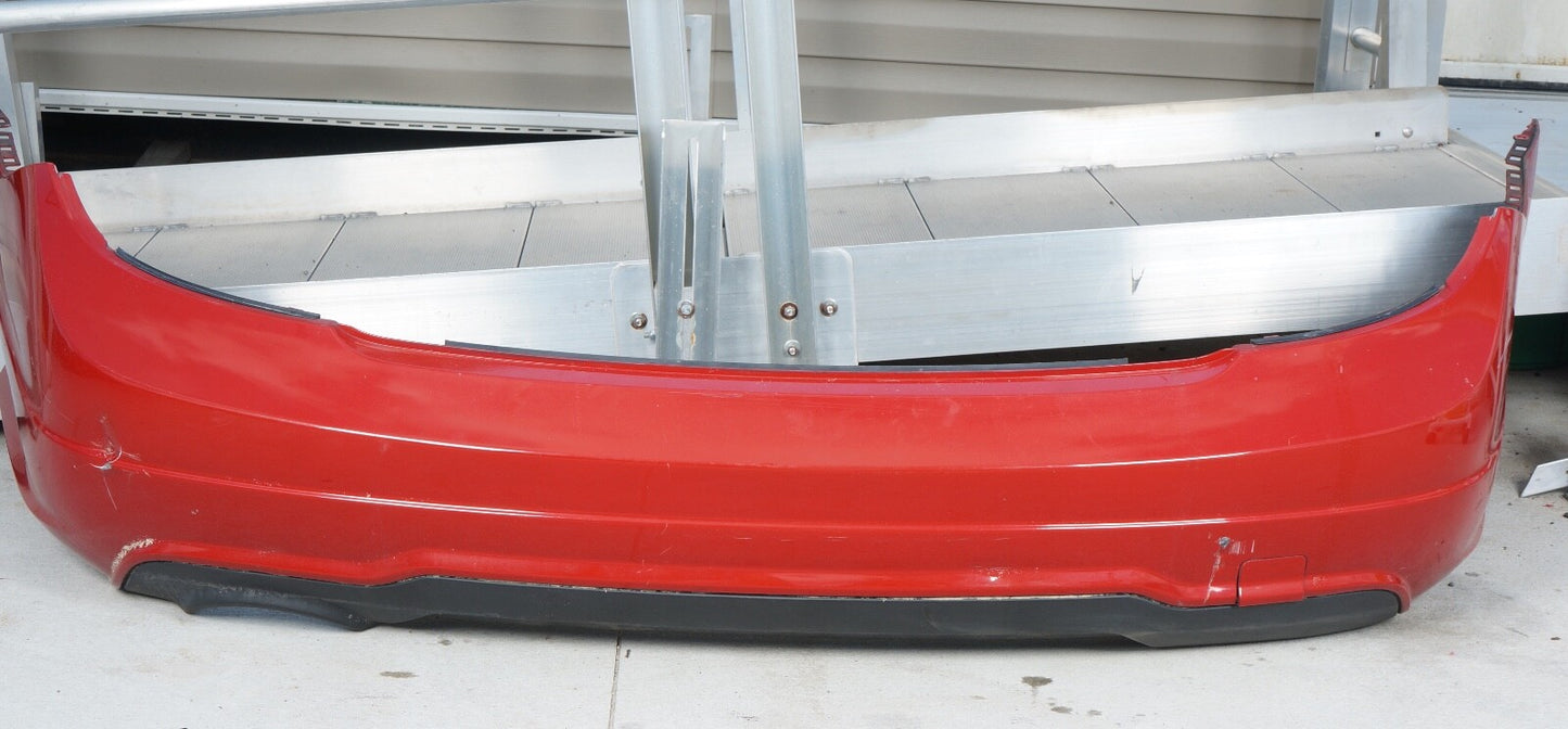 2012-2013 MERCEDES C250 C300 C350 REAR BUMPER COVER COMPLETE ASSEMBLY OEM