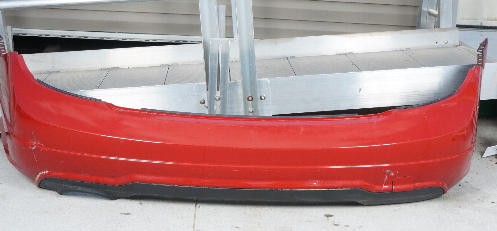 2012-2013 MERCEDES C250 C300 C350 REAR BUMPER COVER COMPLETE ASSEMBLY OEM