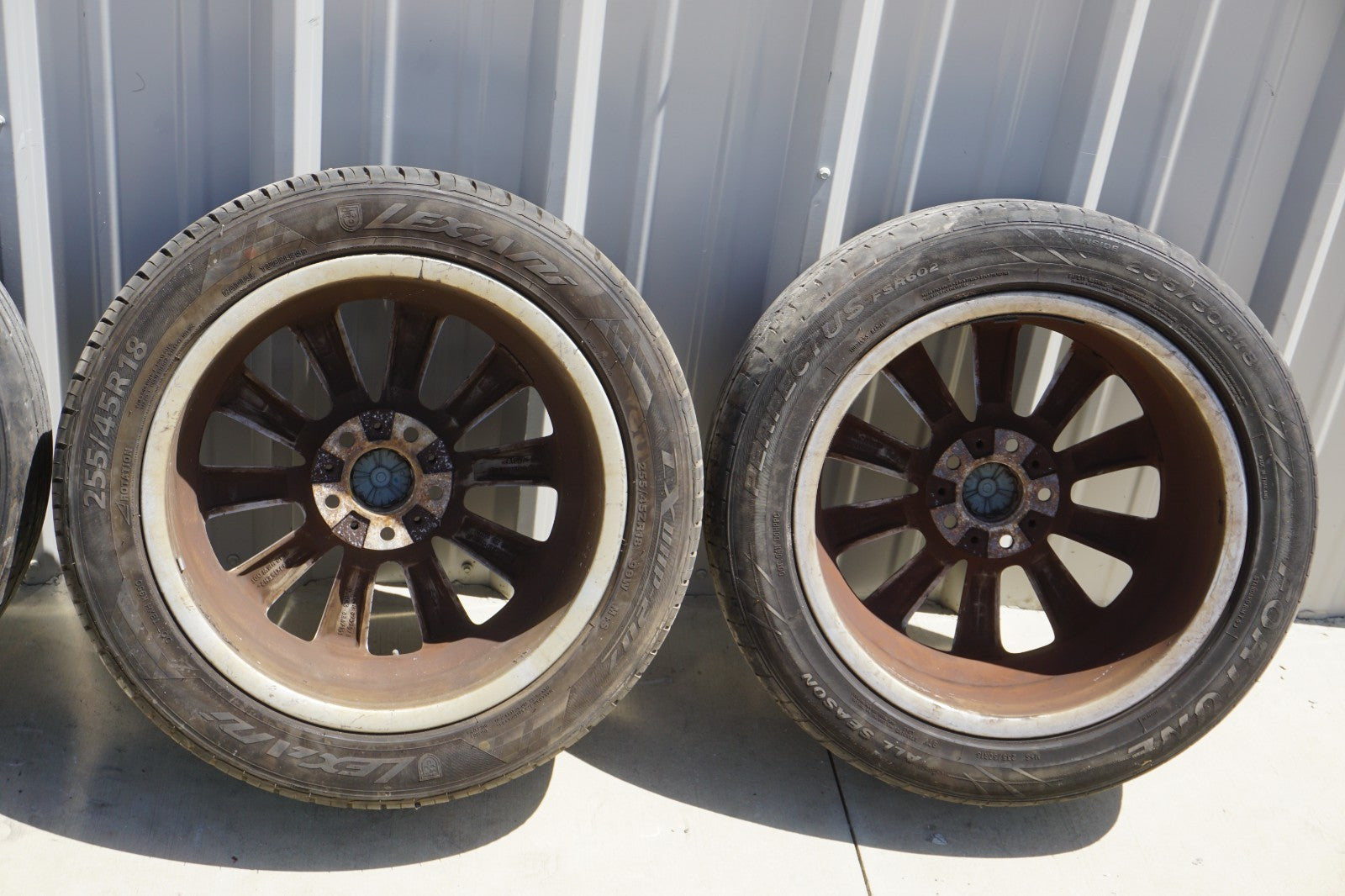 2014 - 2018 Bmw X3 Rims And Tires 255/45/18 OEM