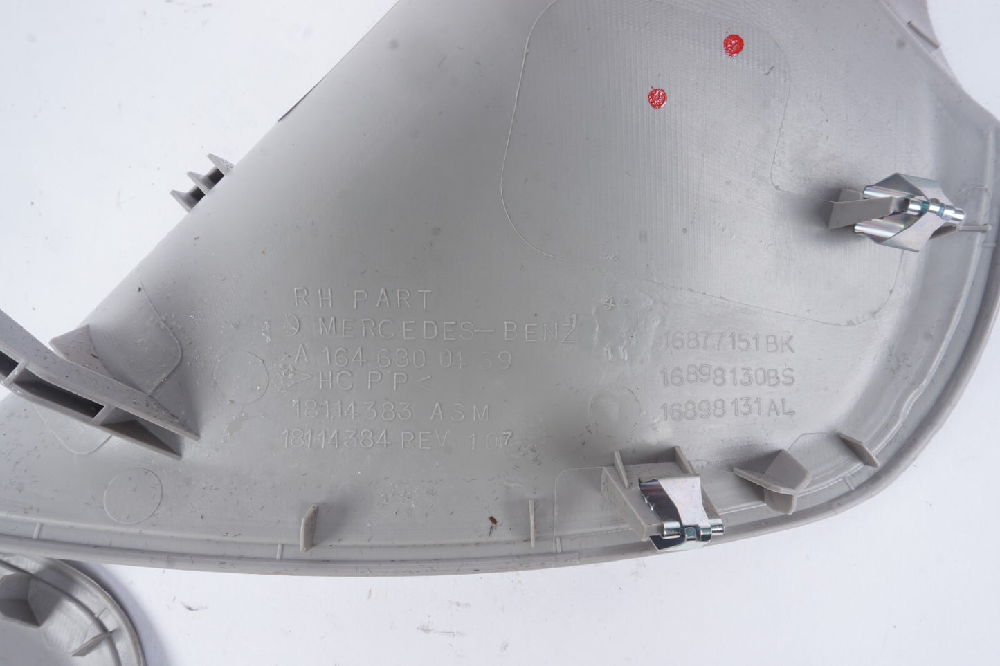 2006-2011 Mercedes ML350 ML500 Dash End Cover Trim Left & Right OEM