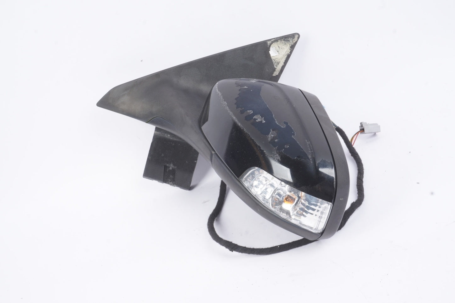 2008-2013 Volvo C70 Front Left Exterior Rear View Mirror White OEM 30762313