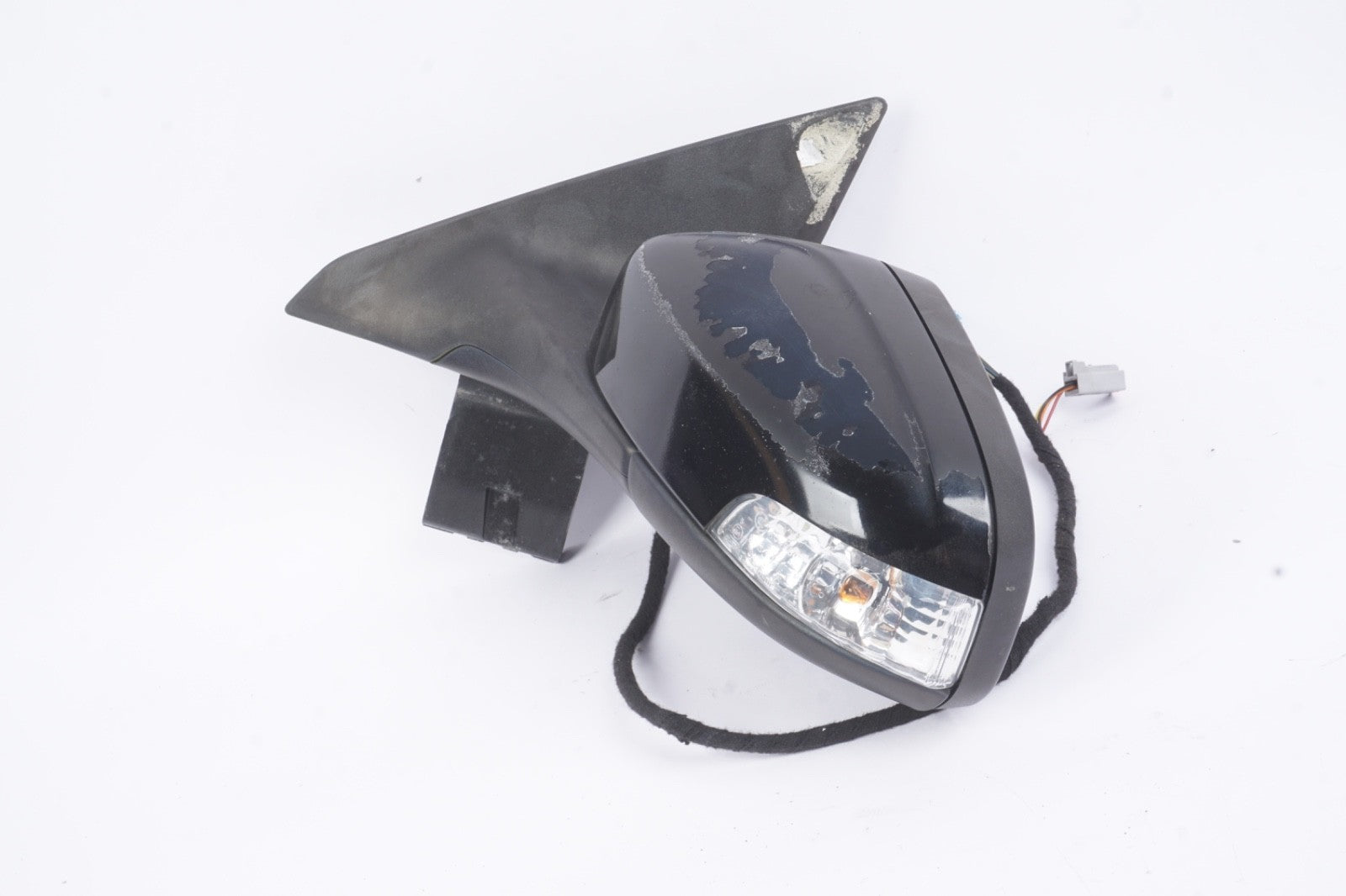 2008-2013 Volvo C70 Front Left Exterior Rear View Mirror White OEM 30762313