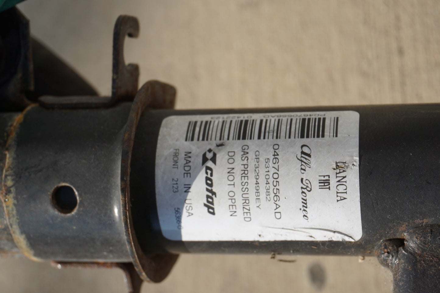 2012-2019 Fiat 500 Front Right Shock Absorber 68237652AA OEM 10k