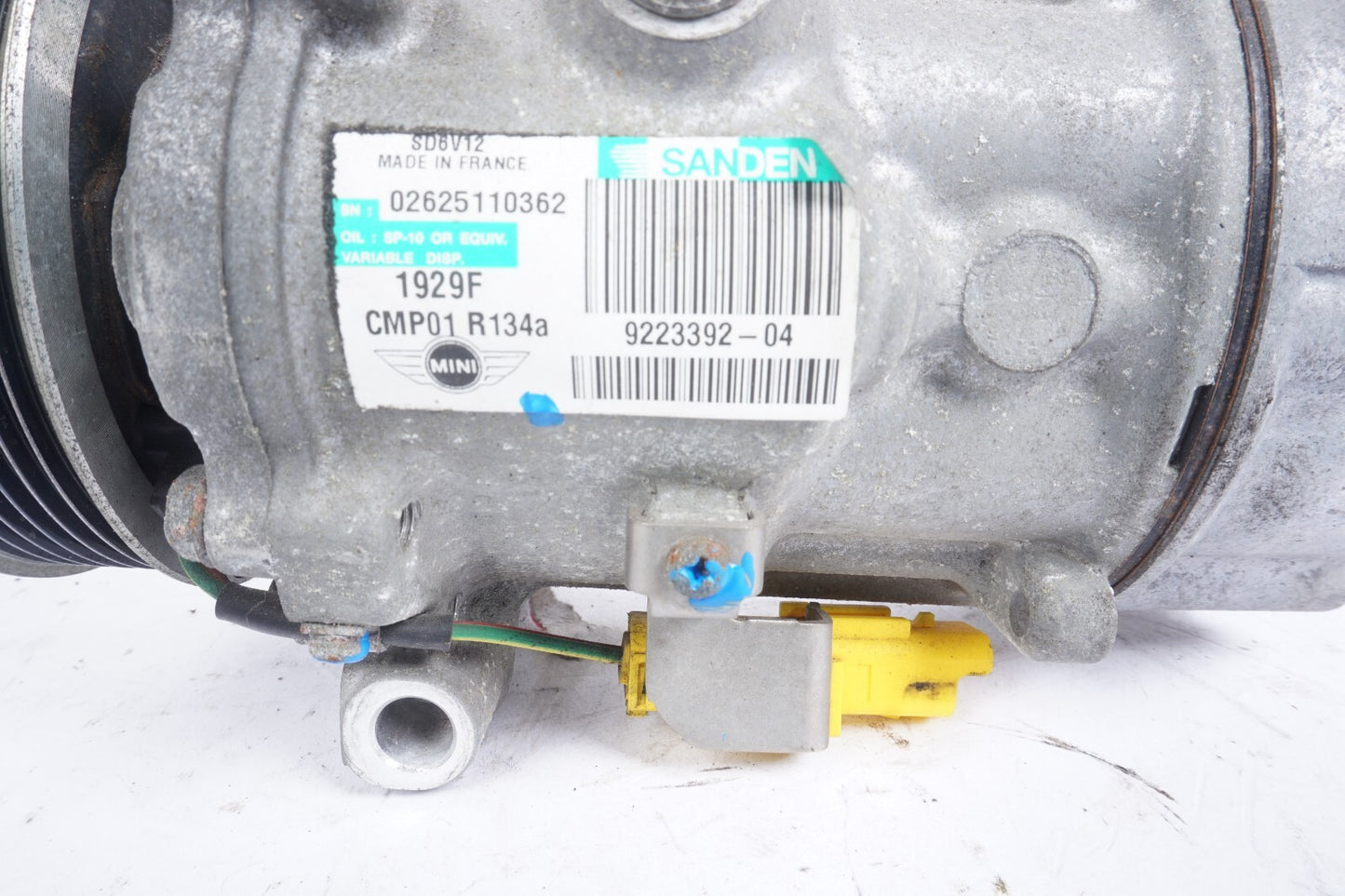 2011 - 2016 Mini Cooper Countryman S Ac Compressor 9223392 OEM