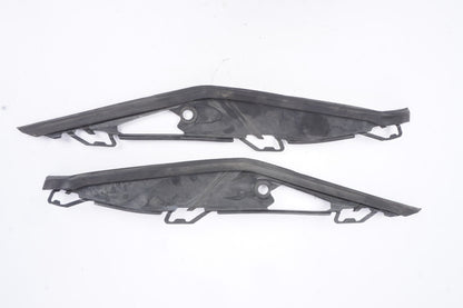 10-16 Mercedes W207 E350 Coupe Front Left Right Side Under Headlight Trim OEM
