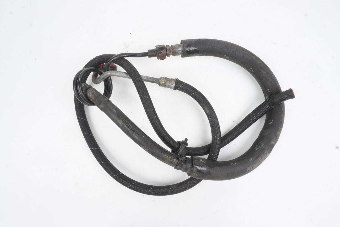 Audi 2004-2010 A8 Quattro Power Steering Return Line Hose Genuine 4E1422891
