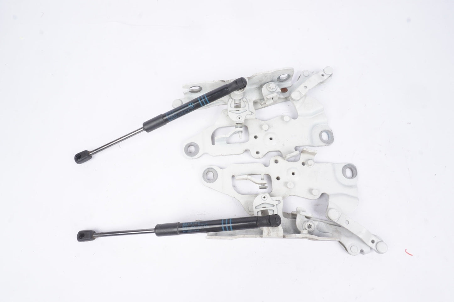 2011 - 2018 BMW 5 6 SERIES F06 F10 - FRONT HOOD LEFT & RIGHT HINGES PAIR SET OEM